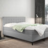 Boxspringbett mit bettkasten und matratze Denver Kunstleder