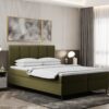 Boxspringbett mit bettkasten und matratze+topper, Schlafzimmerbett POEL