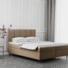 Boxspringbett mit bettkasten matratze ADEL stoff Monolith