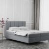 Boxspringbett mit bettkasten matratze ADEL stoff Monolith