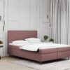 Boxspringbett mit matratze und bettkasten, Schlafbett Vero