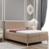 Boxspringbett mit bettkasten matratze KATE stoff Riviera