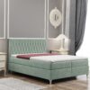 Boxspringbett mit bettkasten matratze KATE stoff Riviera