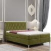 Boxspringbett mit bettkasten matratze KATE stoff Riviera