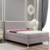 Boxspringbett mit bettkasten matratze KATE stoff Riviera