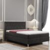 Boxspringbett mit bettkasten matratze KATE stoff Riviera