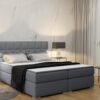 Boxspringbett mit matratze und bettkasten, Schlafbett Damalo soff Soro
