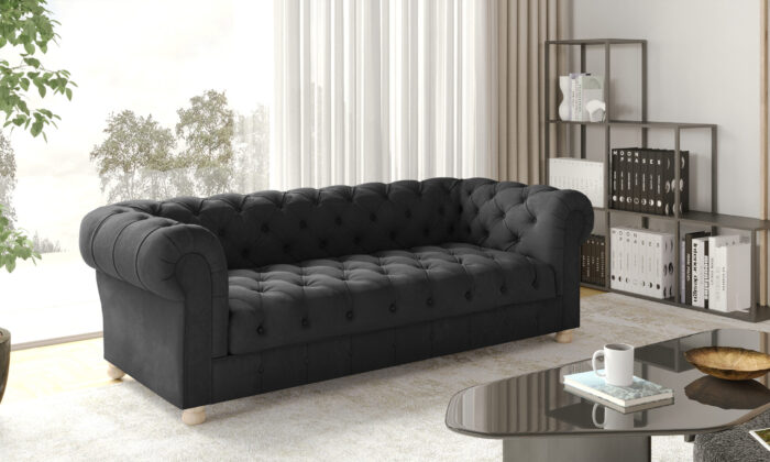 _0056_ar_chesterfild_3_whisper_19 Dreisitzer-Sofa,CHESTERFIELD, elegant, klassisch, schick in elegantem Whisper-Stoff