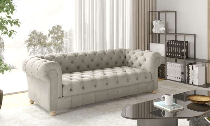 Chesterfield Sofa 3-Sitzer