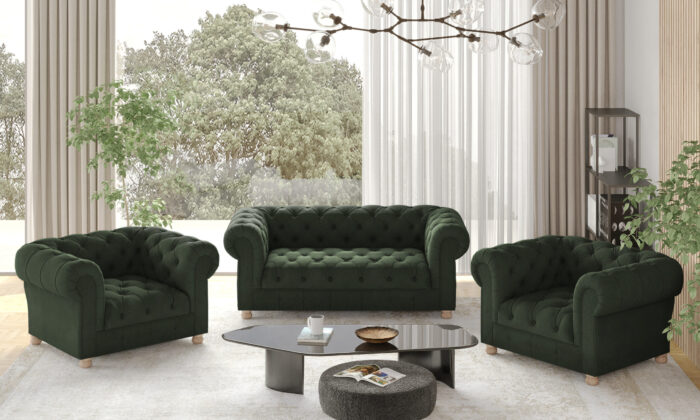 _0098_ar_chesterfild_211_whisper_11 CHESTERFIELD 2+1+1 Sofagarnitur, elegant, klassisch, schick in elegantem Whisper Stoff