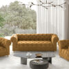 _0112_Layer 143 CHESTERFIELD 3+1+1 Sofagarnitur, elegant, klassisch, schick in elegantem Whisper Stoff