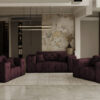 Lux 2+1 + 1 Sofagarnitur, elegant, klassisch, schick in elegantem Whisper Stoff