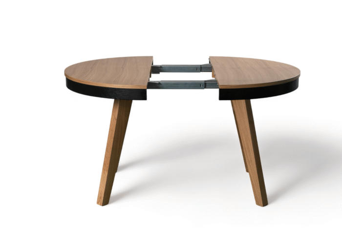 LANDE runder Klapptisch für Esszimmer, Wohnzimmer, Küche