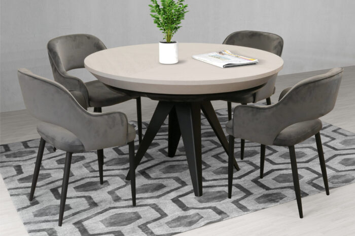 VIGO runder moderner Loft-Klapptisch