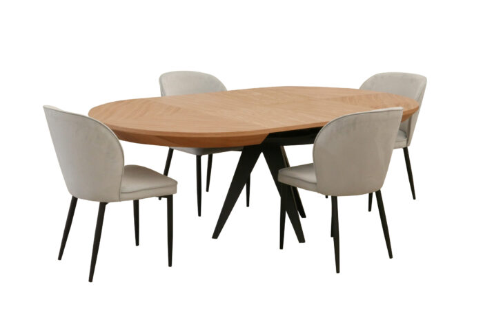 VIGO runder moderner Loft-Klapptisch