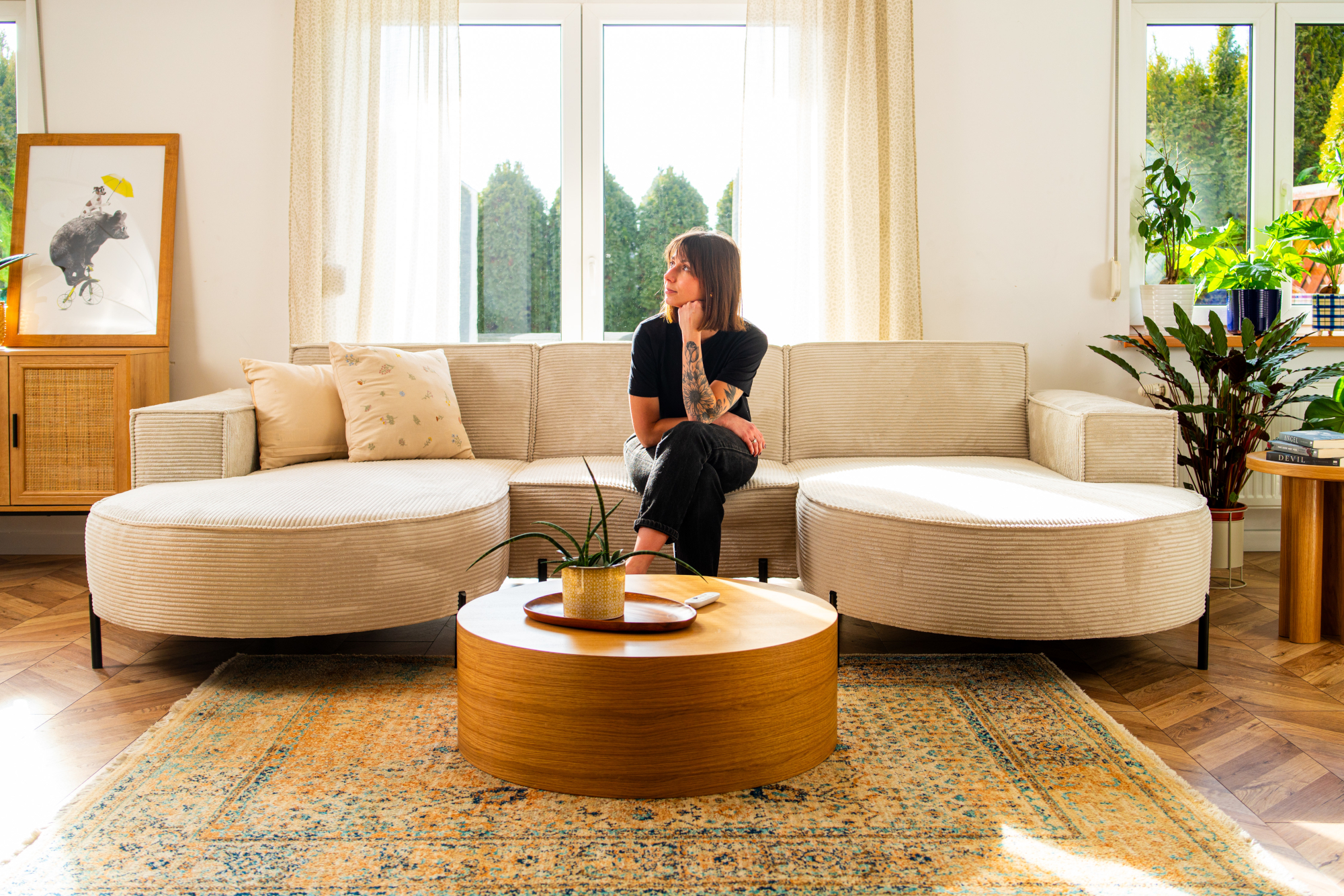 Warum ein Sofa in U-Form die perfekte Wahl für große Wohnräume ist