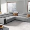 Designer-Ecksofa mit Schlaffunktion und Bar GRECO III