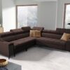 Designer-Ecksofa mit Schlaffunktion und Bar GRECO III