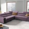 Designer-Ecksofa mit Schlaffunktion und Bar GRECO III
