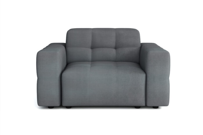 Stilvoller Sessel Bergamo Stoff Megan und Bluvel