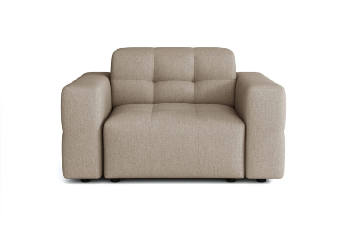 Stilvoller Sessel Bergamo Stoff Megan und Bluvel