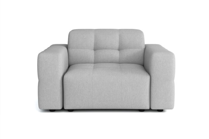 Stilvoller Sessel Bergamo Stoff Megan und Bluvel