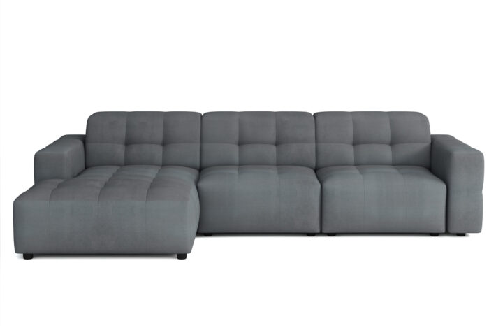 Bergamo_front_biale8_Bluvel13 Die markante L-förmige Ecke Bergamo Stoff Megan und Bluvel