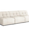 Elegantes 3-Sitzer-Sofa Bergamo Stoff Megan udn Bluvel