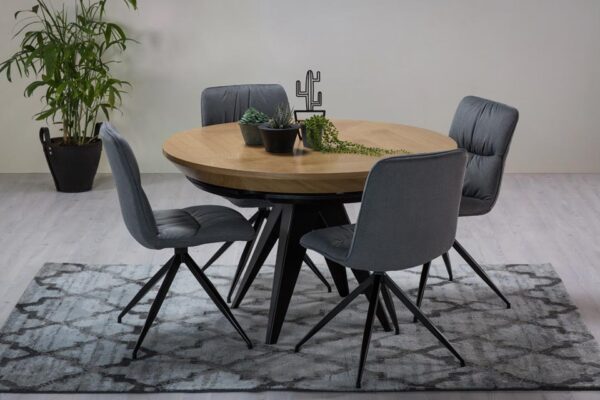 VIGO runder moderner Loft-Klapptisch