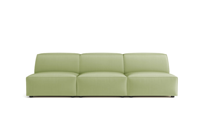 Komfortables, modulares 3-Sitzer-Sofa California