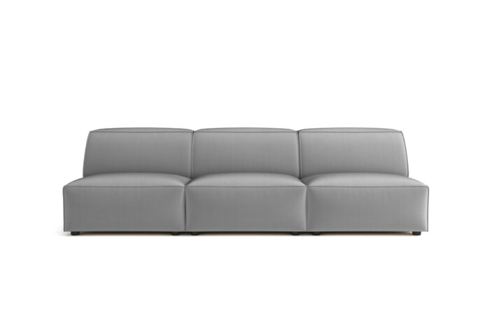 Komfortables, modulares 3-Sitzer-Sofa California