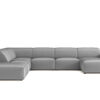 Großes modulares Sofa V California Stoff Matt Velvet