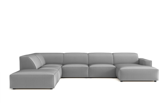 Großes modulares Sofa V California Stoff Matt Velvet