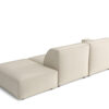 Modulares, modernes 3-Sitzer-Sofa California stoff Matt Velvet