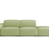 Modulares, modernes 3-Sitzer-Sofa California stoff Matt Velvet