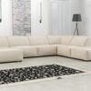 Großes modulares Sofa V California Stoff Matt Velvet