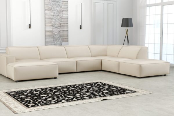 Großes modulares Sofa V California Stoff Matt Velvet