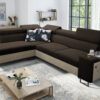 Modernes Luxus-Ecksofa mit Schlaffunktion MELODY VII