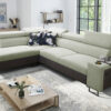 Modernes Luxus-Ecksofa mit Schlaffunktion MELODY VII
