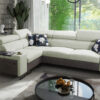 Luxuriöses Ecksofa mit Schlaffunktion MELODY II, für jede Einrichtung