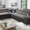 Modernes Luxus-Ecksofa mit Schlaffunktion MELODY VII