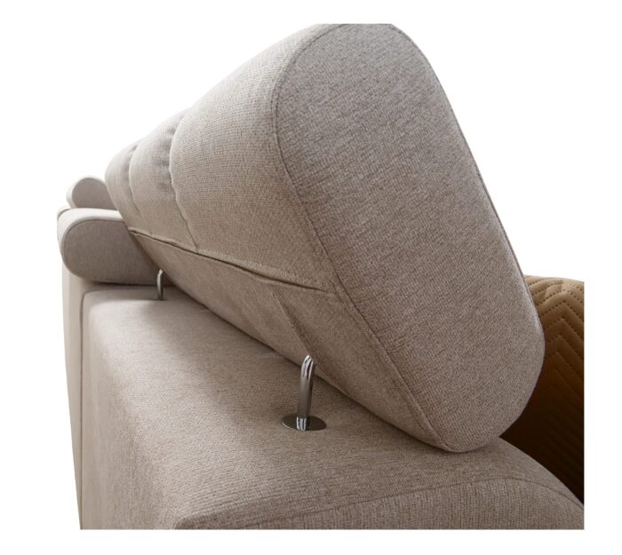 Designer-Ecksofa mit Schlaffunktion und Bar GRECO III