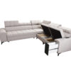 Designer-Ecksofa mit Schlaffunktion und Bar GRECO III