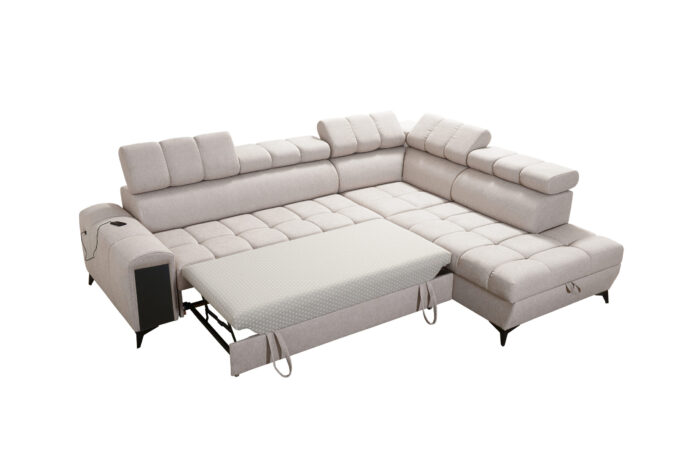 Modernes, modisches, elegantes Ecksofa mit Schlaffunktion GRECO VII