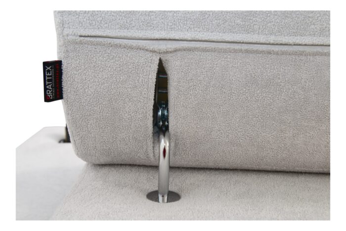 Luxuriöses, komfortables, modernes Ecksofa MELODY I MINI mit Usb und Regal