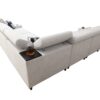 L-förmiges Ecksofa mit Schlaffunktion MELODY III, modern, luxuriös, mit Bar