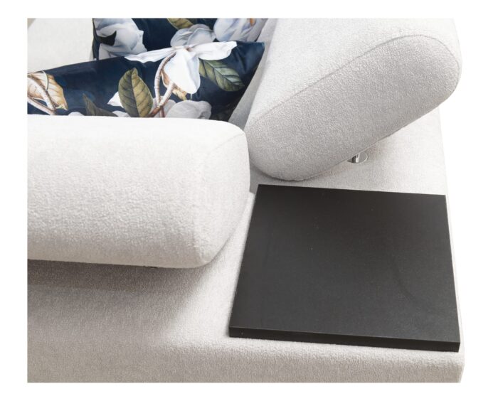 Großes Ecksofa für das Wohnzimmer mit Bar und Schlaffunktion MELODY IV MAXI