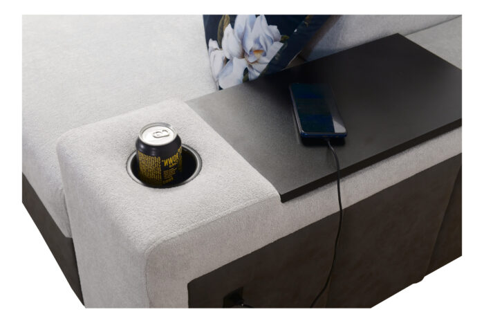 Modernes Luxus-Ecksofa mit Schlaffunktion MELODY VII