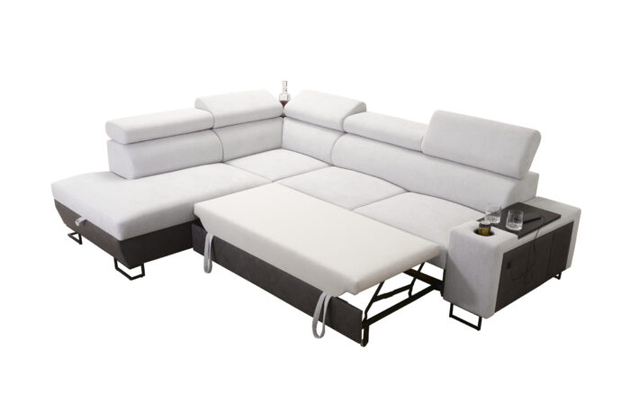 Modernes Luxus-Ecksofa mit Schlaffunktion MELODY VII