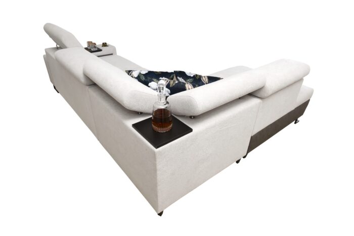 Modernes Luxus-Ecksofa mit Schlaffunktion MELODY VII